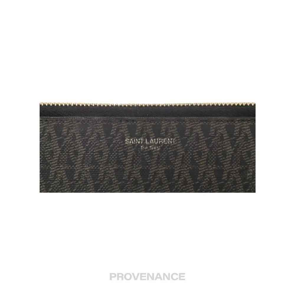 🔴 Saint Laurent Paris SLP Zip Long Wallet - Monogram - Picture 7 of 12